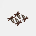 Four brown bow snap hair clips on a white background.