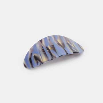 Oval Barrette in Phantom